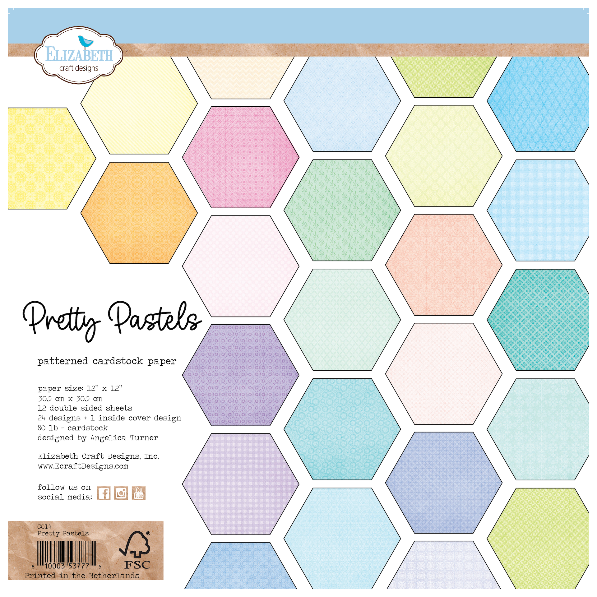 Elizabeth Craft Designs - Planner Essentials - Planner - Taupe