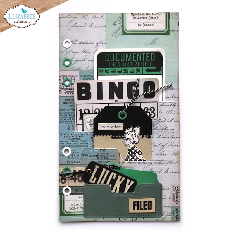 Planner Essentials 55 - File Folder Page with Pockets