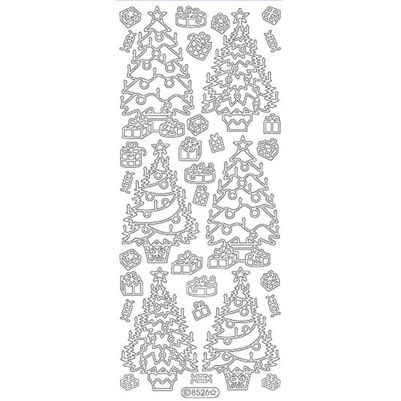 Decorated Christmas Trees (sku 8526)