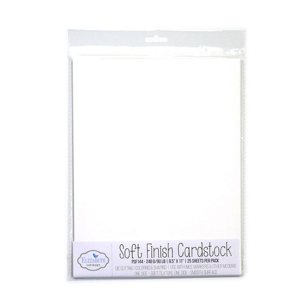 Elizabeth Craft Designs Soft Finish Cardstock 110 LB 12x12 (PSF103